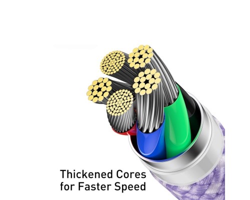 Кабель Baseus Dynamic 2 Series Fast Charging Data Cable Type-C to iP 20W 1m Purple (CALD040205) Кабель Baseus Dynamic 2 Series Fast Charging Data Cable Type-C to iP 20W 1m Purple (CALD040205)