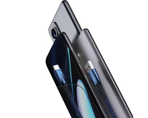 Кабель Baseus Glimmer Series Fast Charging Data Cable USB to Type-C 100W 2m Blue (CADH000503) Кабель Baseus Glimmer Series Fast Charging Data Cable USB to Type-C 100W 2m Blue (CADH000503)