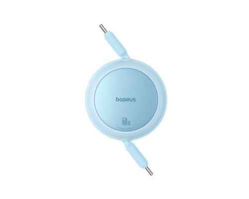 Кабель Baseus Free2Pull Mini Charging Cable USB-C to USB-C 60W 1m Galaxy Blue (P10364500311-01) Кабель Baseus Free2Pull Mini Charging Cable USB-C to USB-C 60W 1m Galaxy Blue (P10364500311-01)