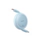 Кабель Baseus Free2Pull Mini Charging Cable USB-C to USB-C 60W 1m Galaxy Blue (P10364500311-01)
