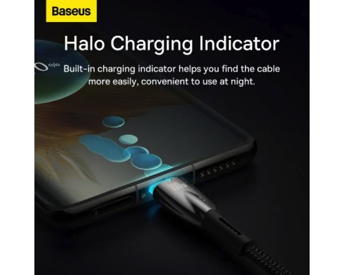 Кабель Baseus Glimmer Series Fast Charging Data Cable Type-C to Type-C 100W 1m Black (CADH000701) Кабель Baseus Glimmer Series Fast Charging Data Cable Type-C to Type-C 100W 1m Black (CADH000701)