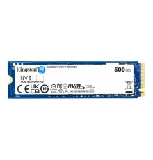 Накопичувач SSD M.2 Kingston NV3 500GB NVMe 2280 PCIe 4.0 x4 3D NAND (SNV3S/500G)