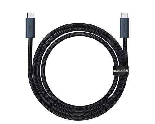 Кабель Baseus Flash 2 USB4 Full-Featured Charging Cable USB-C to USB-C 240W 5.9ft Cluster Black (P10311803112-00) Кабель Baseus Flash 2 USB4 Full-Featured Charging Cable USB-C to USB-C 240W 5.9ft Cluster Black (P10311803112-00)
