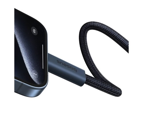 Кабель Baseus Flash 2 USB4 Full-Featured Charging Cable USB-C to USB-C 240W 5.9ft Cluster Black (P10311803112-00) Кабель Baseus Flash 2 USB4 Full-Featured Charging Cable USB-C to USB-C 240W 5.9ft Cluster Black (P10311803112-00)
