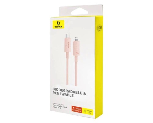 Кабель Baseus Habitat Series Fast Charging Cable Type-C to iP 20W 2m Wheat Pink (P10360201421-01) Кабель Baseus Habitat Series Fast Charging Cable Type-C to iP 20W 2m Wheat Pink (P10360201421-01)