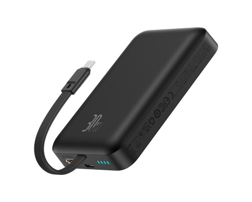 Зовнішній акумулятор Baseus Magnetic Mini Wireless Fast Charge Power Bank Type-C Edition 10000mAh 30W Cluster Black (P1002210B113-00) Зовнішній акумулятор Baseus Magnetic Mini Wireless Fast Charge Power Bank Type-C Edition 10000mAh 30W Cluster Black (P1002210B113-00)