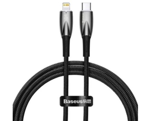Кабель Baseus Glimmer Series Fast Charging Data Cable Type-C to iP 20W 1m Black (CADH000001) Кабель Baseus Glimmer Series Fast Charging Data Cable Type-C to iP 20W 1m Black (CADH000001)