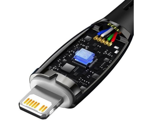 Кабель Baseus Glimmer Series Fast Charging Data Cable Type-C to iP 20W 1m Black (CADH000001) Кабель Baseus Glimmer Series Fast Charging Data Cable Type-C to iP 20W 1m Black (CADH000001)