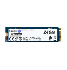 Накопичувач SSD M.2 Kingston DC2000B 240GB NVMe 2280 PCIe 4.0 x4 3D NAND TLC (SEDC2000BM8/240G)