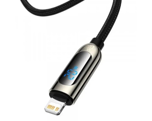 Кабель Baseus Display Fast Charging Data Cable Type-C to IP 20W 1m Black (CATLSK-01) Кабель Baseus Display Fast Charging Data Cable Type-C to IP 20W 1m Black (CATLSK-01)