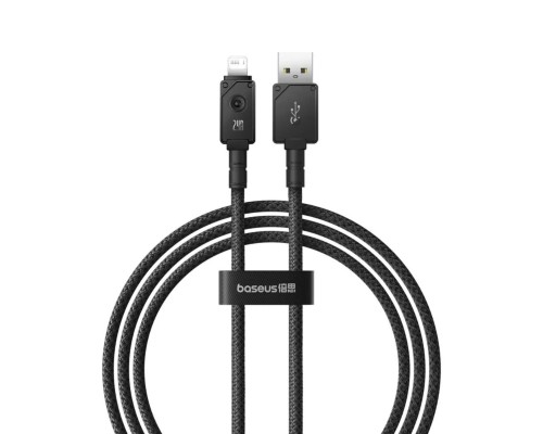 Кабель Baseus Unbreakable Series Fast Charging Data Cable USB to iP 2.4A 1m Cluster Black (P10355802111-00) Кабель Baseus Unbreakable Series Fast Charging Data Cable USB to iP 2.4A 1m Cluster Black (P10355802111-00)