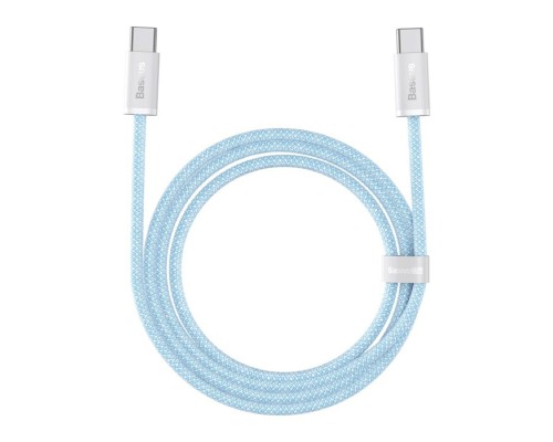 Кабель Baseus Dynamic Series Fast Charging Data Cable Type-C to Type-C 100W 2m Blue (CALD000303) Кабель Baseus Dynamic Series Fast Charging Data Cable Type-C to Type-C 100W 2m Blue (CALD000303)