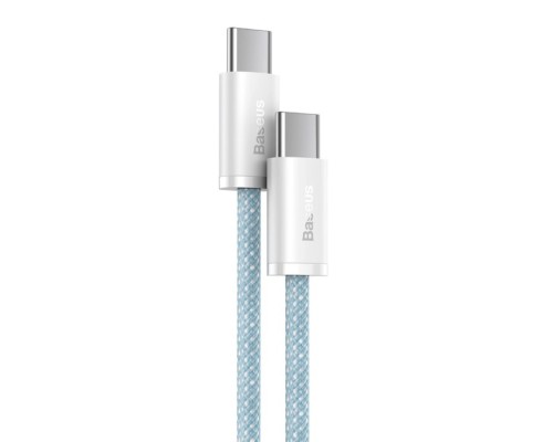 Кабель Baseus Dynamic Series Fast Charging Data Cable Type-C to Type-C 100W 2m Blue (CALD000303) Кабель Baseus Dynamic Series Fast Charging Data Cable Type-C to Type-C 100W 2m Blue (CALD000303)