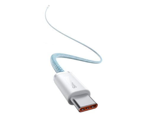 Кабель Baseus Dynamic Series Fast Charging Data Cable Type-C to Type-C 100W 2m Blue (CALD000303) Кабель Baseus Dynamic Series Fast Charging Data Cable Type-C to Type-C 100W 2m Blue (CALD000303)