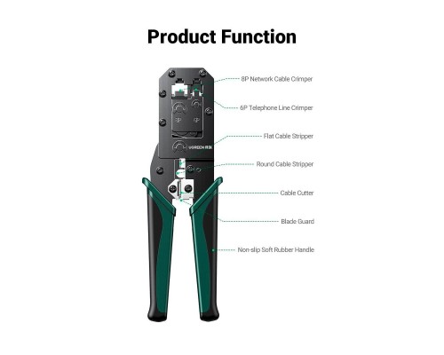 Крімпер UGREEN Crimping Tool (UGR-70683) Крімпер UGREEN Crimping Tool (UGR-70683)