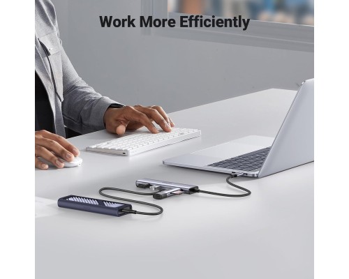USB-хаб UGREEN 4-Port USB-C Hub (UGR-15395) USB-хаб UGREEN 4-Port USB-C Hub (UGR-15395)