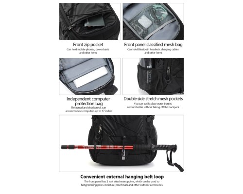 Рюкзак Tigernu T-B9500 15.6&quot; Black (T-B9500Black)