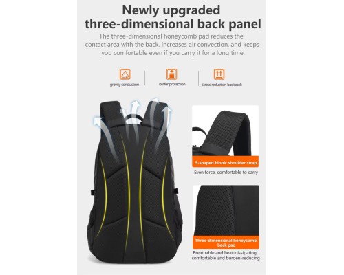 Рюкзак Tigernu T-B9500 15.6&quot; Black (T-B9500Black)