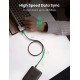 Кабель UGREEN USB 2.0 A Male to Mini 5 Pin Male Cable 0.5m (Black) (UGR-10354)