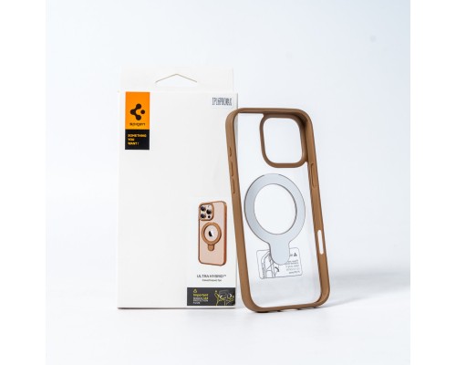 Чохол для смартфона Spigen AAA Magnetic Ring for Apple iPhone 16 Pro Brown (SPGMGRING16ProBrown) Чохол для смартфона Spigen AAA Magnetic Ring for Apple iPhone 16 Pro Brown (SPGMGRING16ProBrown)