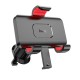 Автотримач для телефона HOCO H21 Dragon automatic clamp car holder(air outlet) Red Black (6942007605649)