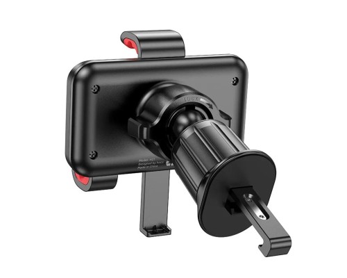 Автотримач для телефона HOCO H21 Dragon automatic clamp car holder(air outlet) Red Black (6942007605649) Автотримач для телефона HOCO H21 Dragon automatic clamp car holder(air outlet) Red Black (6942007605649)