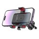 Автотримач для телефона HOCO H21 Dragon automatic clamp car holder(air outlet) Red Black (6942007605649)