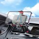 Автотримач для телефона HOCO H21 Dragon automatic clamp car holder(air outlet) Red Black (6942007605649)