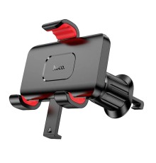 Автотримач для телефона HOCO H21 Dragon automatic clamp car holder(air outlet) Red Black (6942007605649)