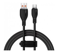 Кабель Baseus Pudding Series Fast Charging Cable USB to Type-C 100W 1.2m Cluster Black (P10355703111-00)