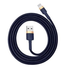 Кабель Baseus cafule Cable USB For iP 2.4A 1m Gold+Blue (CALKLF-BV3)