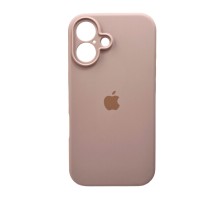 Чохол для смартфона Silicone Full Case AA Camera Protect for Apple iPhone 16 15,Pink Sand (FullAAi16-15)