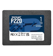 Накопичувач SSD Patriot P220 1TB 2.5" 7mm SATAIII (P220S1TB25)