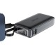 Зовнішній акумулятор ACEFAST M7 PD30W power bank with cable 10000mAh, Black (6974316283379)