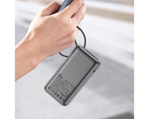 Зовнішній акумулятор ACEFAST M7 PD30W power bank with cable 10000mAh, Black (6974316283379) Зовнішній акумулятор ACEFAST M7 PD30W power bank with cable 10000mAh, Black (6974316283379)