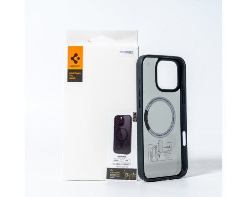 Чохол для смартфона Spigen AAA Magnetic Color for Apple iPhone 15 Pro All Black (SPGMGCOL15ProAllBlack) Чохол для смартфона Spigen AAA Magnetic Color for Apple iPhone 15 Pro All Black (SPGMGCOL15ProAllBlack)