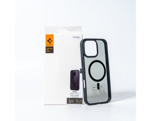 Чохол для смартфона Spigen AAA Magnetic Color for Apple iPhone 15 Pro All Black (SPGMGCOL15ProAllBlack) Чохол для смартфона Spigen AAA Magnetic Color for Apple iPhone 15 Pro All Black (SPGMGCOL15ProAllBlack)