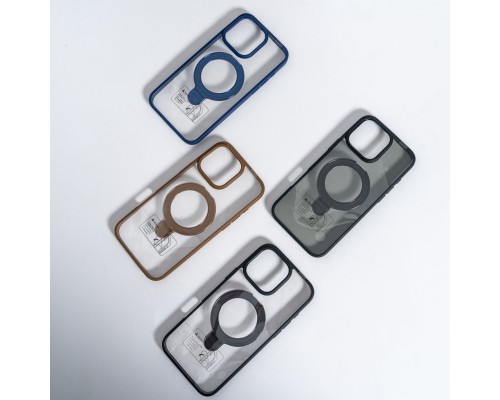 Чохол для смартфона Spigen AAA Magnetic Ring for Apple iPhone 15 Pro Max All Black (SPGMGRING15ProMaxAllBlack) Чохол для смартфона Spigen AAA Magnetic Ring for Apple iPhone 15 Pro Max All Black (SPGMGRING15ProMaxAllBlack)