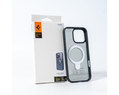 Чохол для смартфона Spigen AAA Magnetic Ring for Apple iPhone 16 All Black (SPGMGRING16AllBlack) Чохол для смартфона Spigen AAA Magnetic Ring for Apple iPhone 16 All Black (SPGMGRING16AllBlack)