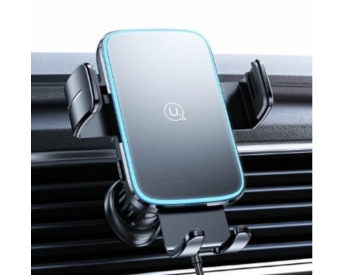 Автотримач для телефона Usams CD230 Wireless Charging Car Holder (Air Vent) black (CD230ZJ01) Автотримач для телефона Usams CD230 Wireless Charging Car Holder (Air Vent) black (CD230ZJ01)