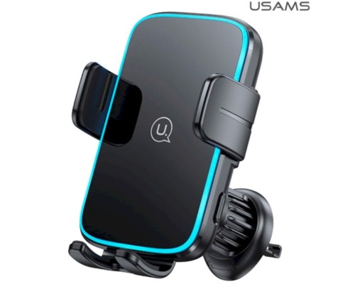 Автотримач для телефона Usams CD230 Wireless Charging Car Holder (Air Vent) black (CD230ZJ01) Автотримач для телефона Usams CD230 Wireless Charging Car Holder (Air Vent) black (CD230ZJ01)