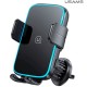 Автотримач для телефона Usams CD230 Wireless Charging Car Holder (Air Vent) black (CD230ZJ01)