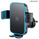 Автотримач для телефона Usams CD230 Wireless Charging Car Holder (Air Vent) black (CD230ZJ01)