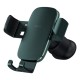 Тримач для мобiльного Baseus Metal AgeⅡ Gravity Car Mount(Air Outlet Version)Green (SUJS000006)