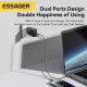 Мережевий зарядний пристрій ESSAGER ECT33W Gan 1USB 1T-C 33W black (ECT33W-LJB01-Z)