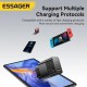 Мережевий зарядний пристрій ESSAGER ECT33W Gan 1USB 1T-C 33W black (ECT33W-LJB01-Z)