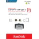 Flash SanDisk USB 3.1 Ultra Dual Type-C 64Gb (150 Mb/s) (SDDDC2-064G-G46)