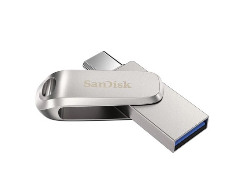Flash SanDisk USB 3.1 Ultra Dual Luxe Type-C 256Gb (150 Mb/s) (SDDDC4-256G-G46) 