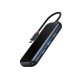 USB-хаб Baseus AcmeJoy 7-Port Type-C HUB Adapter(Type-C to HDMI*1+USB3.0*2+USB2.0*1+Type-C PD&Data *1+SD/TF*1)Dark Gray (WKJZ010413)