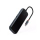 USB-хаб Baseus AcmeJoy 7-Port Type-C HUB Adapter(Type-C to HDMI*1+USB3.0*2+USB2.0*1+Type-C PD&Data *1+SD/TF*1)Dark Gray (WKJZ010413)